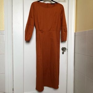 ZARA Minimalist midi dress